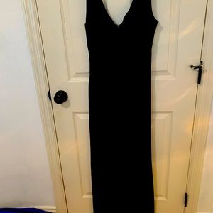 Long black dress